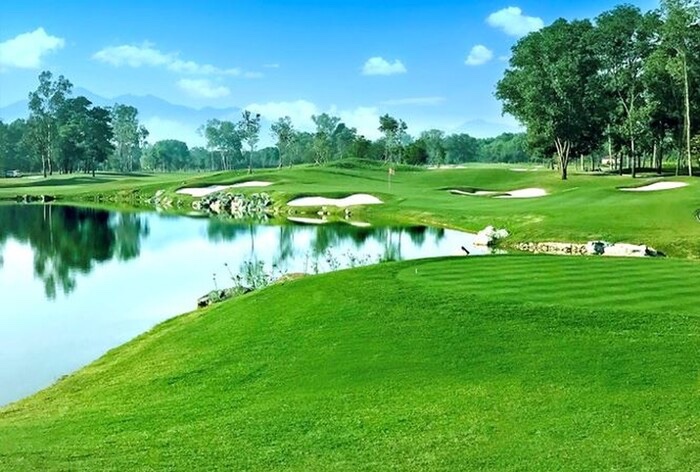sân golf Bắc Giang - Sân golf Lục Nam với thiết kế xanh mướt, sang trọng