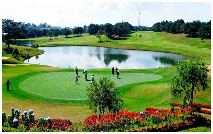 Khám phá Đà Lạt Palace Golf Club -  Địa hình sân golf 