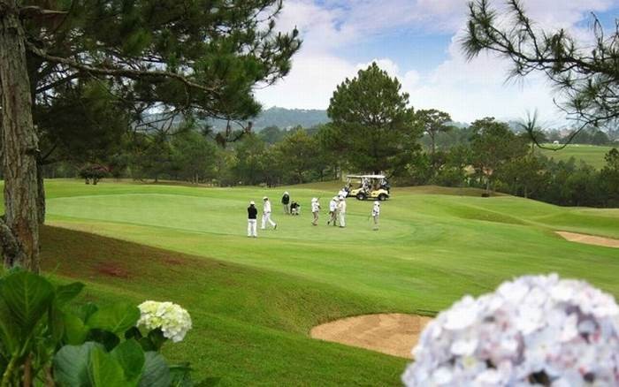 Khám phá Đà Lạt Palace Golf Club -  Cảnh quan sân golf 