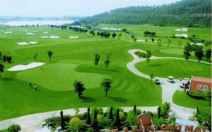 Bảng giá sân golf Đại Lải - Một góc sân golf Đại Lải