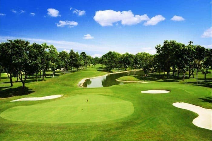 Cập nhật giá sân golf Vân Trì -  Sân golf được thiết kế hoà quyện với không gian thiên nhiên thơ mộng