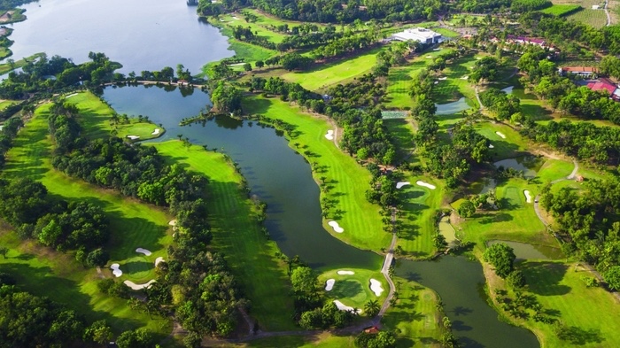 Toàn cảnh Đồng Nai Golf Resort nhìn từ trên cao