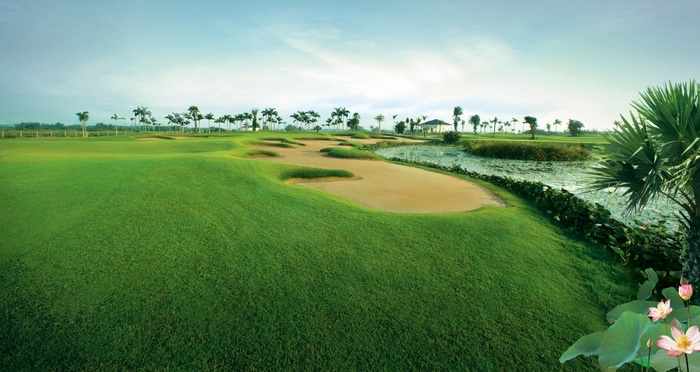 Đây là sân golf thứ hai sở hữu vốn đầu tư của doanh nghiệp Hàn Quốc.