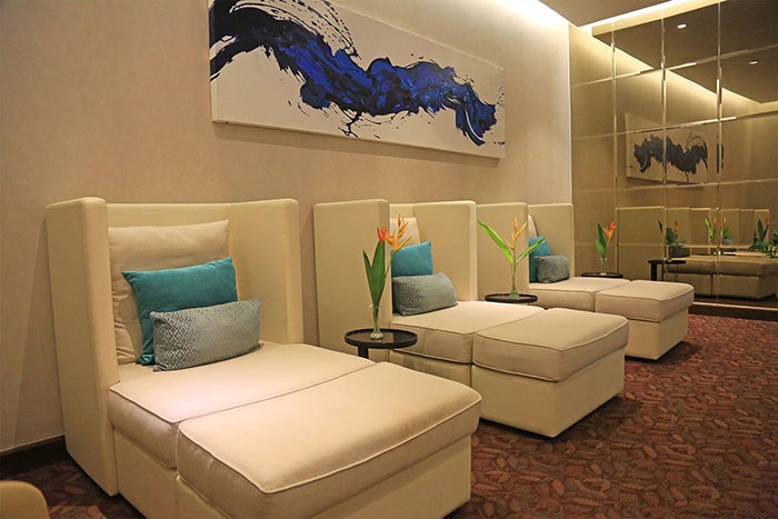 Sân golf Bà Nà Hills: Khu vực spa nghỉ ngơi
