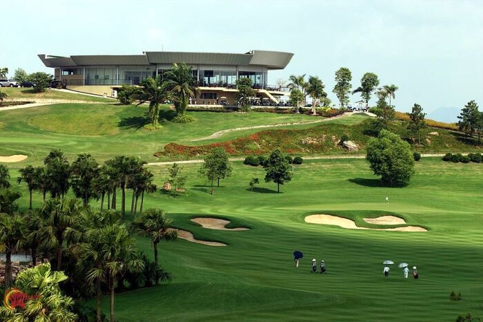 sân golf Hải Dương - Khu nhà câu lạc bộ tại sân golf Chí Linh