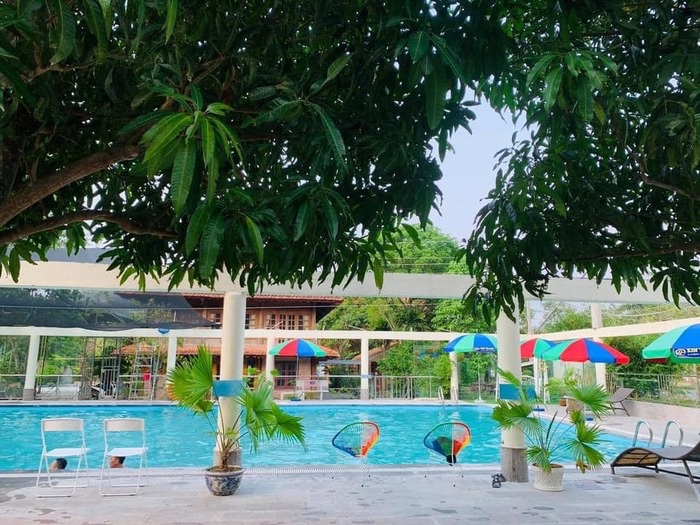sân golf Thanh Hoá - Tiện ích bể bơi tại sân golf Eco-Village