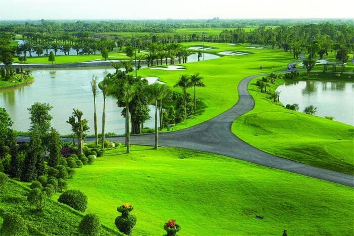 Sân golf Thanh Lanh - Sân golf Thanh Lanh được thiết kế với độ khó vừa phải