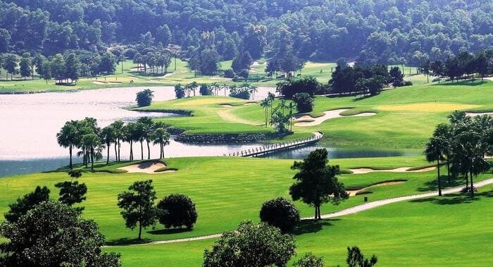 Tam Đảo golf & resort -  Quy mô cực khủng là điểm lợi thế của sân golf Tam Đảo