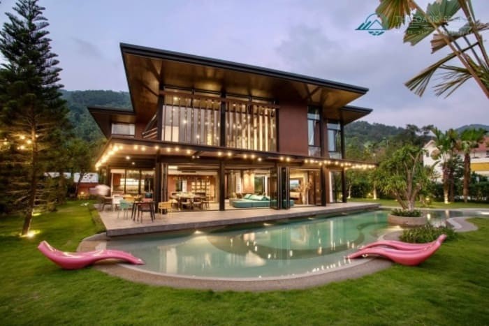 Tam Đảo golf & resort - Thiết kế hiện đại là nét đặc trưng của các dãy biệt thự tại Tam Đảo golf & resort 
