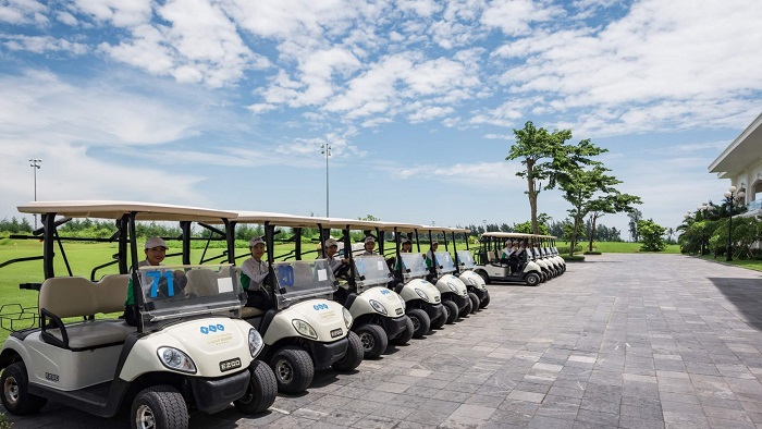 Dịch vụ cho thuê xe điện ở sân golf FLC Samson Golf Links