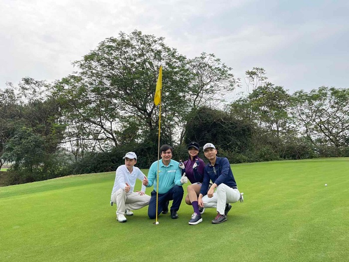 Sân golf Hanoi Golf Club thử thách các golfer 