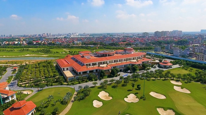 Tour du lịch golf Hà Nội - Khu tiện ích ở sân golf Long Biên Golf Course.