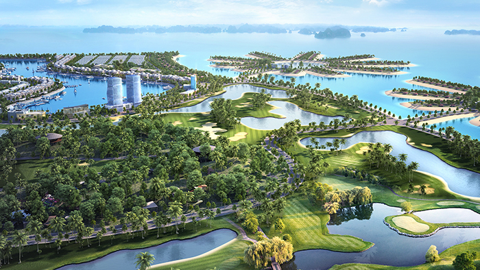 Tour du lịch golf Quảng Ninh - Tổng quan dự án sân golf cao cấp Tuần Châu
