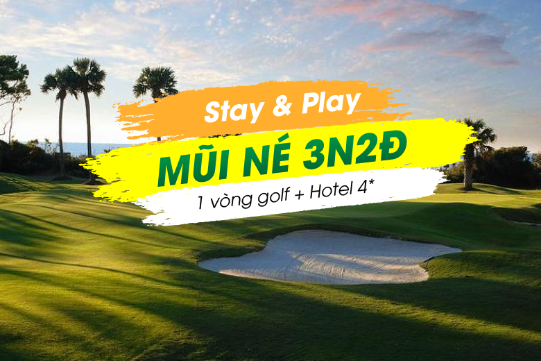 Stay & Play Mũi Né 3N2Đ: 1 Vòng Golf + 2 Đêm Terracotta Resort & Spa 4*