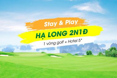 Stay & Play Tuần Châu 2N1Đ:  1 vòng Golf + 1 đêm Paradise Suites 5*