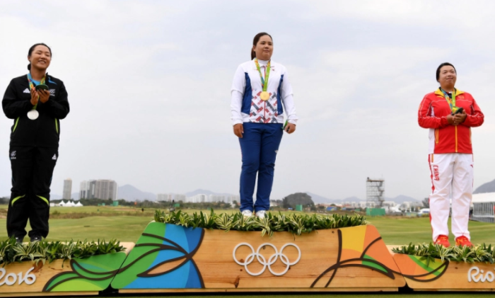 golf nữ ở Olympic Tokyo