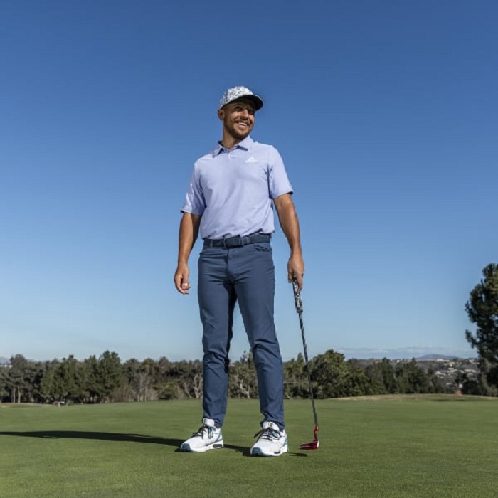 Khám phá trang phục golf sử dụng chất liệu tái chế của thương hiệu Adidas