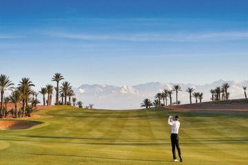Thổn thức trước vẻ đẹp diễm lệ của những sân golf tốt nhất Maroc