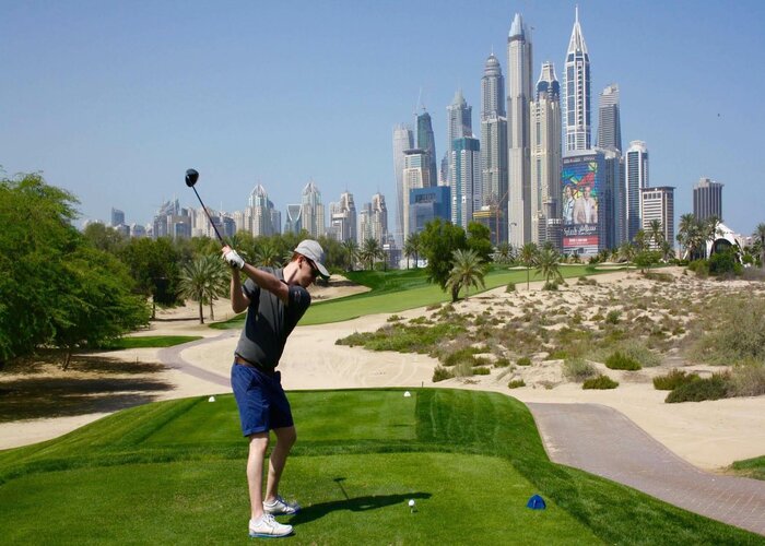 sân golf tốt nhất tại UAE