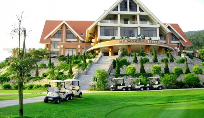 sân golf Tam Đảo - sân golf ở Vĩnh Phúc