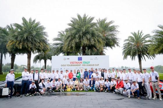 Khởi tranh giải giao hữu quốc tế Vietnam Italy Golf Tournament