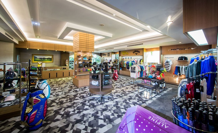 Cửa hàng proshop chuyên nghiệp tại Alpine Golf & Sport Club Thái Lan