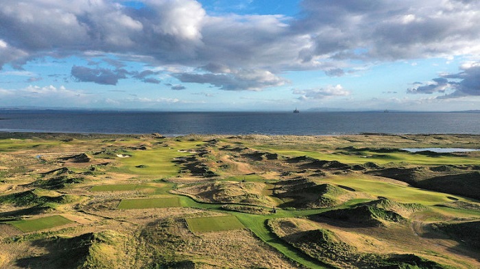Dumbarnie Links Course, một trong những sân golf tuyệt nhất Scotland 