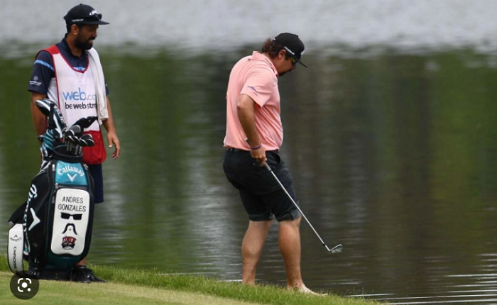 luật golf trong bẫy nước