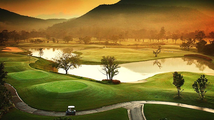 sân golf Alpine  - điểm đến không thể bỏ lỡ khi Du lịch golf Chiang Mai