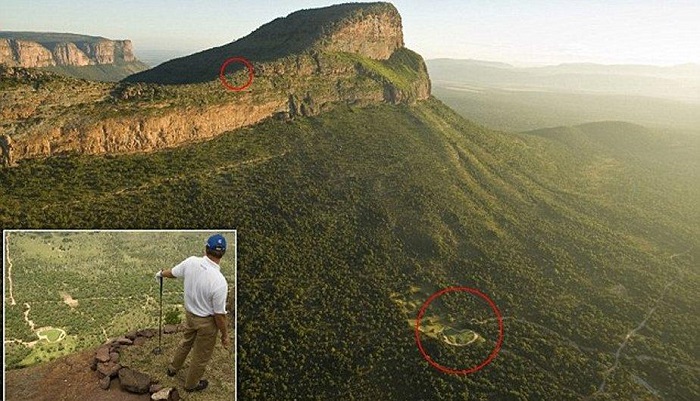 lỗ golf dị nhất thế giới nằm ở Nam Phi