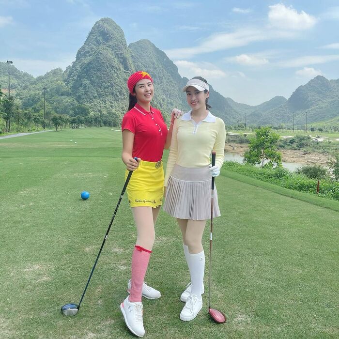 Nàng hậu mê golf Ngọc Hân