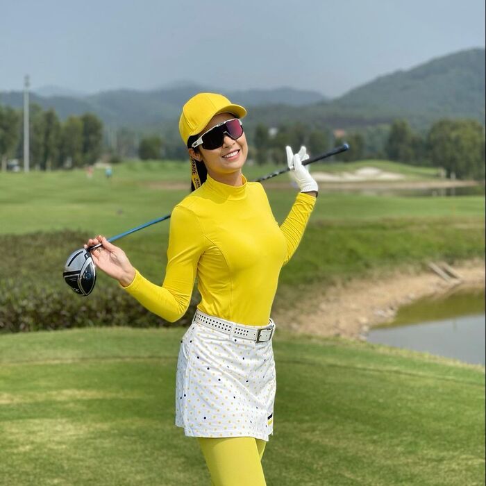 Nàng hậu mê golf Ngọc Hân