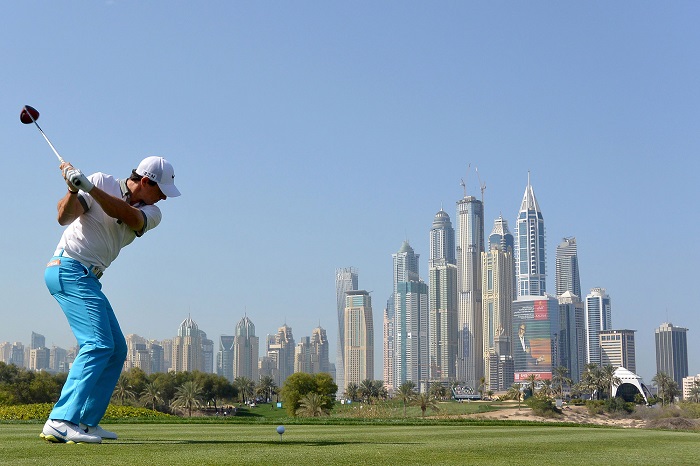 Sân golf Majlis thuộc khu tổ hợp Emirates Golf Club - một trong những sân golf đẹp nhất Dubai