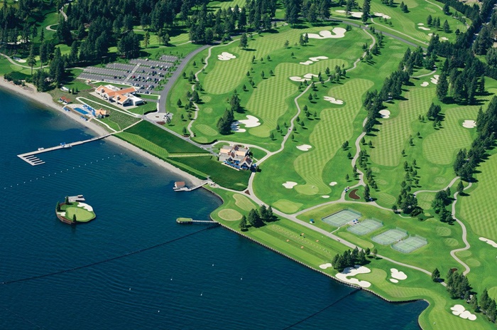 sân golf Coeur d’Alene Resort Golf Course