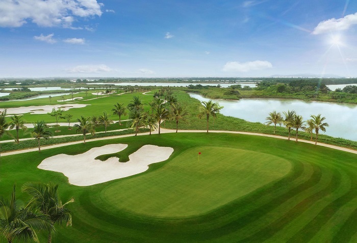 Sân golf Vinpearl Hải Phòng - một trong những sân golf đẹp nhất tại Hải Phòng