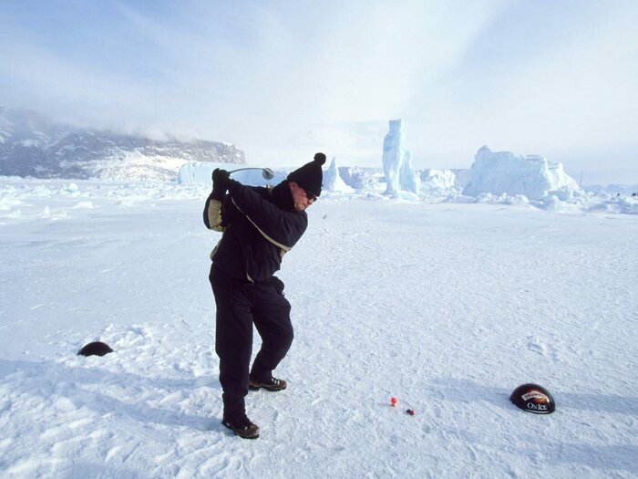 sân golf lạnh nhất thế giới