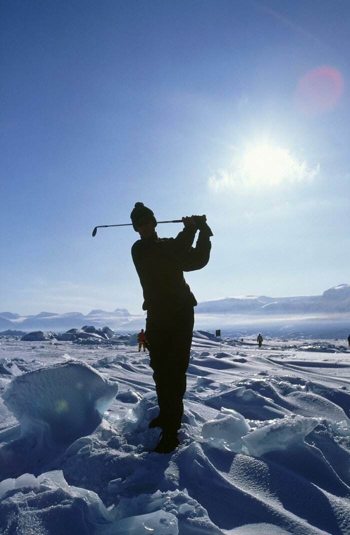 sân golf lạnh nhất thế giới