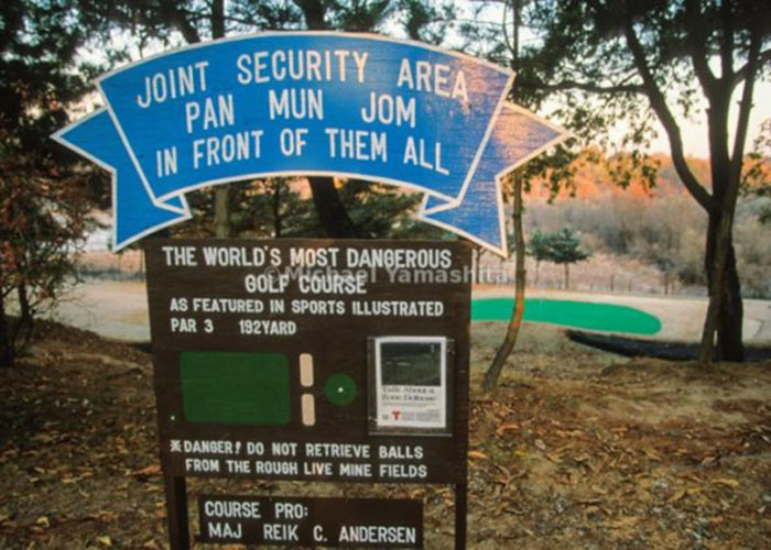 Sân golf nguy hiểm nhất thế giới Camp Bonifas - Hé lộ những thông tin ít ai biết