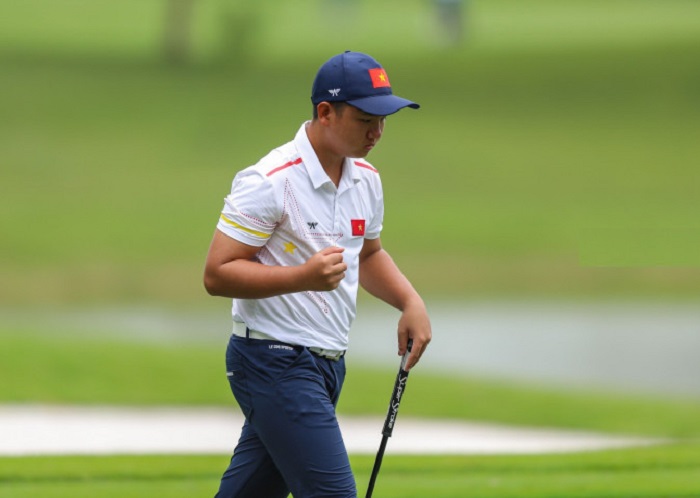 Golfer Nguyễn Anh Minh