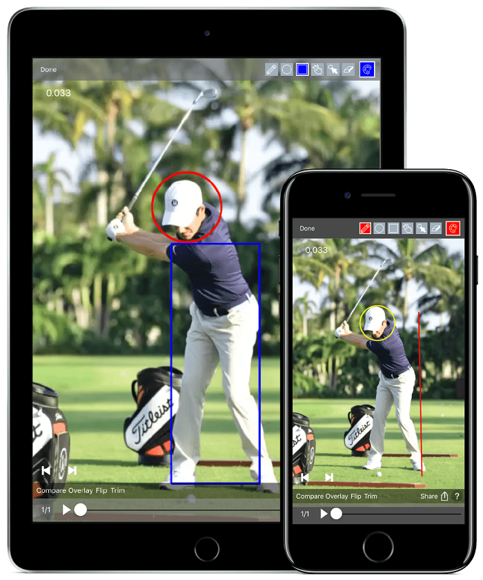 những ứng dụng phân tích kỹ thuật swing golf được nhiều người tin dùng 