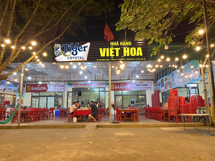 quán ăn ngon gần sân golf Móng Cái