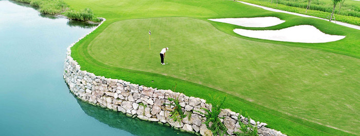sân tập golf ở Hải Phòng An Lão sở hữu không gian tập luyện chuyên nghiệp