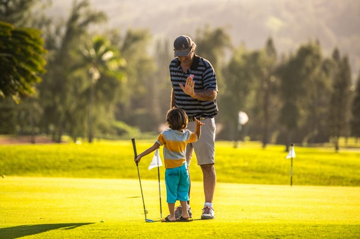 địa điểm chơi golf cho trẻ em ở Dubai