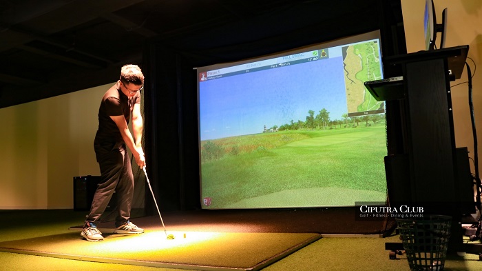 Phòng Golf Indoor 3D tại Sân tập golf Ciputra Hà Nội