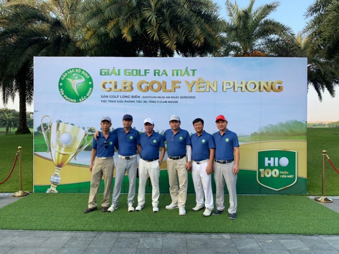 Giải golf ra mắt CLB Golf Yên Phong