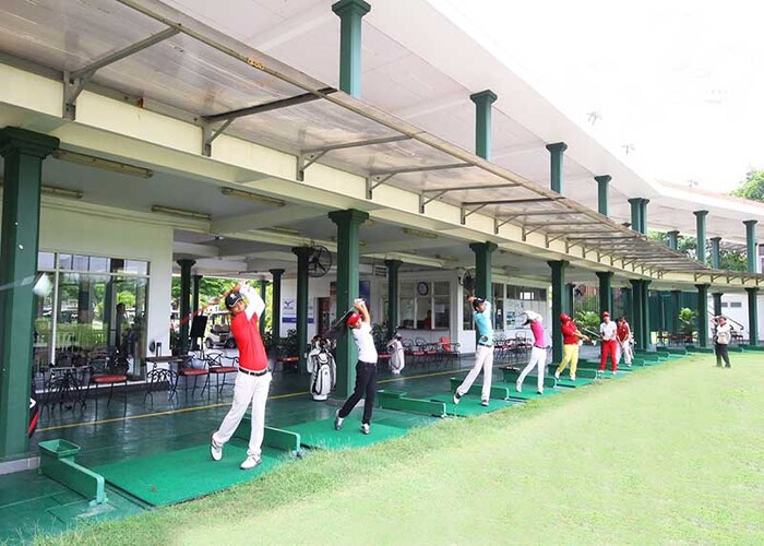 sân tập golf ở Bình Dương được trang bị đầy đủ tiện ích hiện đại