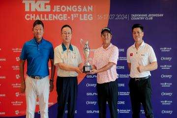 Sin Dong Min vô địch Giải TKG Jeongsan Challenge 1ST LEG
