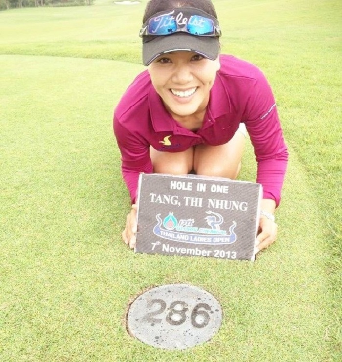 Golfer chuyên nghiệp Tăng Thị Nhung - Nữ golfer nhà nghề đầu tiên của Việt Nam