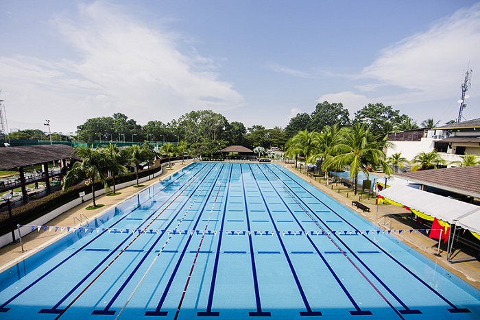hồ bơi đạt chuẩn Olympic sân golf Kota Permai Golf & Country Club