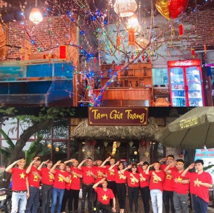 Nhà hàng Tam Gia Trang - nhà hàng ngon gần sân golf Tràng An